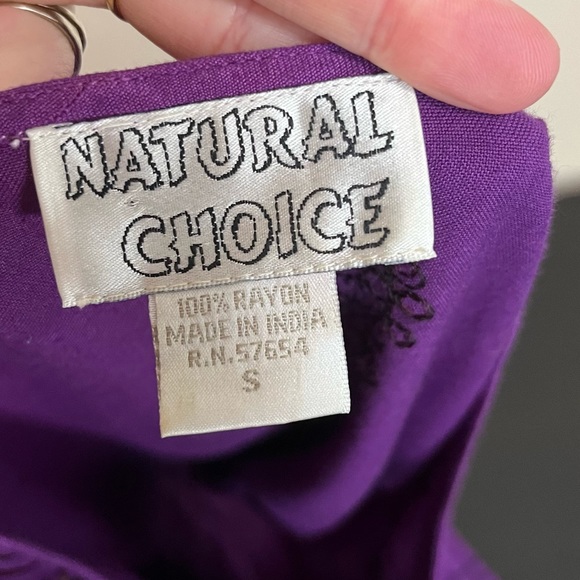 Natural Choice Embroidered Button Front Lightweight Dress - Picture 10 of 15